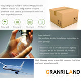 65FT Outdoor String Lights Dimmable E12 Sockets G40 Globe Led Bulb Connectable Gard Decor Fairy Light Chain
