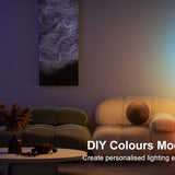 RGB Dream Color Floor Lamp with Music Sync Modern 16 Million Color Changing Standing Mood Light For Bedroom Living Room