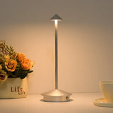 Type-C Rechargeable Table Lamp Creative Dining Touch Led Hotel Bar Coffee Pina Table Lamp Lampada Da Tavolo Decorative Desk Lamp