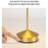 Hotel Rechargeable Table Lamp Creative Dining Touch Led Bar Coffee Pina pro Table Lamp Lampada Da Tavolo Decorative Desk Lamp