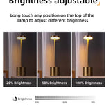 Portable LED Cordless Touch Table Lamps Rechargeable Desk Lamp 3Colors Adjustable Bedside Creative Ambient Light  for Room Decor