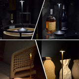 Hotel Rechargeable Table Lamp Creative Dining Touch Led Bar Coffee Pina pro Table Lamp Lampada Da Tavolo Decorative Desk Lamp