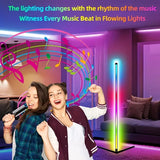 RGB Dream Color Floor Lamp with Music Sync Modern 16 Million Color Changing Standing Mood Light For Bedroom Living Room