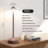 Hotel Rechargeable Table Lamp Creative Dining Touch Led Bar Coffee Pina pro Table Lamp Lampada Da Tavolo Decorative Desk Lamp