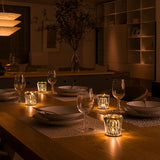 Aluminum Alloy Simple Decorative Lamp LED Night Light Infinitely Dimmable Atmosphere Retro Portable Rechargeable Touch Desk Lamp
