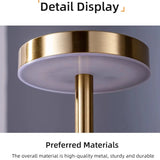 Portable LED Cordless Touch Table Lamps Rechargeable Desk Lamp 3Colors Adjustable Bedside Creative Ambient Light  for Room Decor