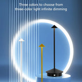 Hotel Rechargeable Table Lamp Creative Dining Touch Led Bar Coffee Pina pro Table Lamp Lampada Da Tavolo Decorative Desk Lamp