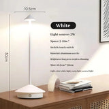 Type-C Rechargeable Table Lamp Creative Dining Touch Led Hotel Bar Coffee Pina Table Lamp Lampada Da Tavolo Decorative Desk Lamp