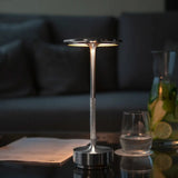 Aluminum Alloy Simple Decorative Lamp LED Night Light Infinitely Dimmable Atmosphere Retro Portable Rechargeable Touch Desk Lamp