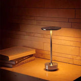 Aluminum Alloy Simple Decorative Lamp LED Night Light Infinitely Dimmable Atmosphere Retro Portable Rechargeable Touch Desk Lamp