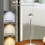 Hotel Rechargeable Table Lamp Creative Dining Touch Led Bar Coffee Pina pro Table Lamp Lampada Da Tavolo Decorative Desk Lamp