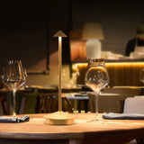 Type-C Rechargeable Table Lamp Creative Dining Touch Led Hotel Bar Coffee Pina Table Lamp Lampada Da Tavolo Decorative Desk Lamp