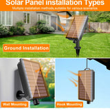 G40 Outdoor Solar String Light Garland LED Solar String Lights 24V Globe Waterproof Hanging Lights for Garden Backyard Cafe